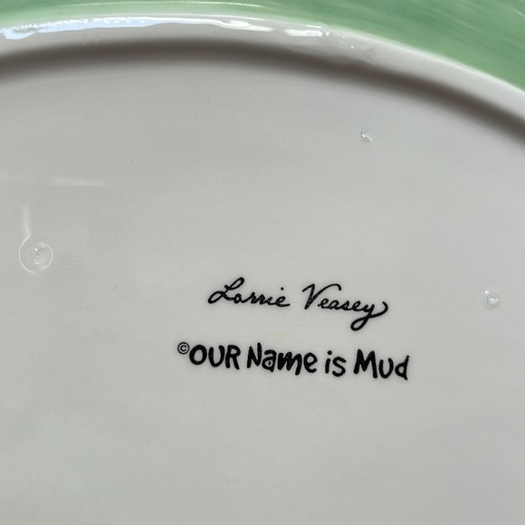 Our Name is Mud by Lorrie Veasey serving platter. Secrets of Happy Marriage - Picture 5 of 6